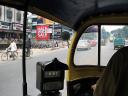 Inside auto-rickshaw