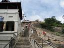 Up the stairs to Gomateshvara
