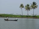 Fishermen on canal