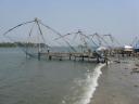 Row of Chinese Fishing Nets