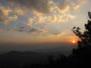 Sunset over Western Ghats
