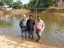 Gord, Kiran, Anil in Triveni Sangam